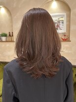 ビュートリアム265(BEAUTRIUM 265)&nbsp;◆ミディアムレイヤーカット/銀座/ウルフカット/マロンブラウン