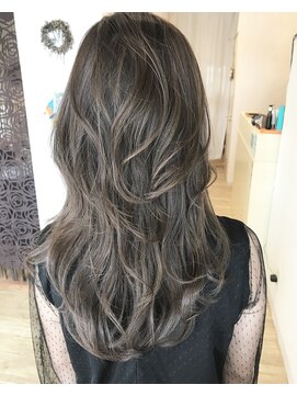 グランジュテ(grandjute) レイヤーカット　カラー　ハイライト　デジタルパーマ