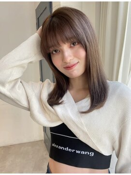 ネクストハラジュク(NEXT HARAJUKU) 大人かわいいカジュアル女子♪ 似合わせカット フルバング