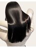 【極上の美髪】カット+美髪矯正+髪質改善トリートメント￥25,000