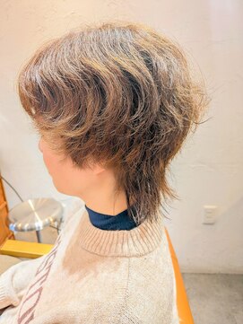 パルフェ(parfait) パーマみたいなマッシュウルフ