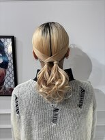 セット アンド バイ ルゥーダ 品川駅前店(SET and..by Rouxda.)&nbsp;タイトスタイルアレンジ