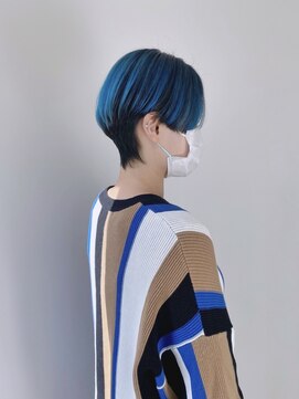 ゴーズゴー 吉祥寺(e)店(go s go) ペールトーン/ハンサムショート/アンブレラカラー/ウルフ