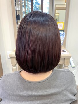 アルターリール(aL ter Rire) ホワイトブロンド/外ハネボブ/美髪/ワイドバング[鎌取］中村