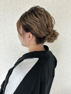 ヌーク(nook.) ミディアムヘア/デザインカラー/フェイスフレーミング/佐賀