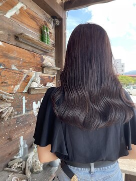 ブレス ヘアアンドスパ 湘南台(bless hair spa) ほんのり、レッドカラー