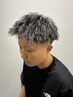 【阿部限定】カットメッシュ+各種パーマ￥25400 ※学割あり