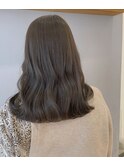乾かすだけでキマる髪/艶髪透明感くすみブラウン