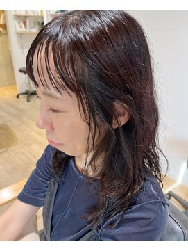 アンピット(Un pitto) オン眉×ゆるふわパーマ