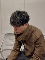 カイ(X)&nbsp;アイロンセット風パーマ×ハイライト