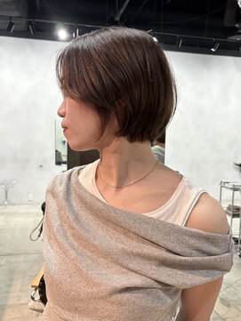 チル 福井駅前店(Chill) 福井ショートボブ透明感カラー韓国スタイル学生艶髪