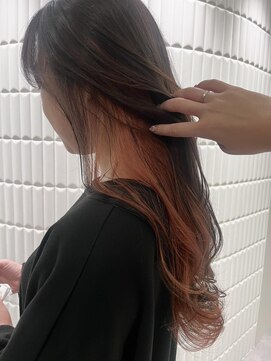 スーリール 馬出店(Sourire) ピンクインナーカラー