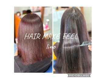 HAIR MAKE FEEL-lino- 