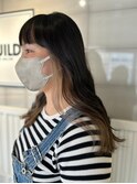 顔まわりのインナーカラーでおしゃれ度UP