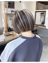 ラックセカンドスペース(LUCK 2nd SPACE)&nbsp;ハイライト/シルバーベージュ/八千代台/ブリーチ/ケアブリーチ