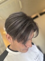 アンジー(an'gie)&nbsp;メンズホワイトグレーハイライト