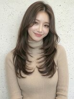 カバーヘア 上尾西口店(COVER HAIR)&nbsp;ハッシュカット/韓国レイヤー/ココアベージュ/イメチェンp上尾