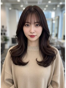 ミー 岡崎(mii) 【mii岡崎】グロッシーロングレイヤー