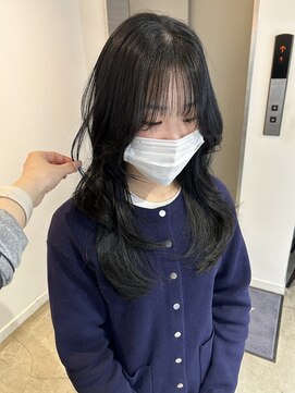 アヴァンスアンス 広島袋町店(AVANCE.ens) グレージュ/レイヤーカット