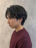 メンズサロン ルーブ 新潟(メンズサロンLOOB)&nbsp;フェザーパーマフェザーショートツイストスパイラル駅南新潟駅