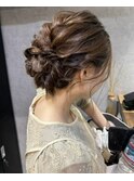 アップヘアセット