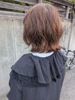 テントヘアー(tent hair) 切りっぱなし/レイヤーボブ/外ハネパーマ/くびれボブ/前髪パーマ