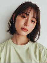 ロディーナ 大口 新子安(rodina)&nbsp;ミルクティーブロンド/ダークブルー/デジタルパーマ/大口新子安
