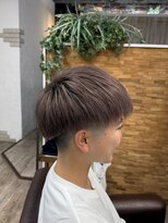 エルズ 大宮店(ailes)&nbsp;ピンクベージュ『asuka』[大宮/大宮ショート/パーマ/MEN'S]