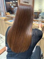 クラン バイ ナチュラル(clan by Natural) 髪質改善縮毛矯正で叶える極上ツヤ髪ロング/やわらかブラウン
