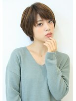 ラグエル(RAGUEL)&nbsp;【30代40代50代】　クール&キュートなショートボブ　RAGUEL