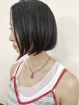 ミチタ(michita) 前下がりウエットボブ【michita】