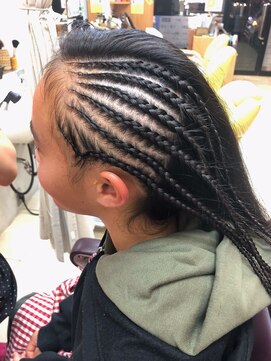 バディー ヘアー(Buddy Hair) サイドコーンロウ