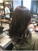 西宮/ハイライト/インナーカラー/小顔/大人可愛/ピンクベージュ