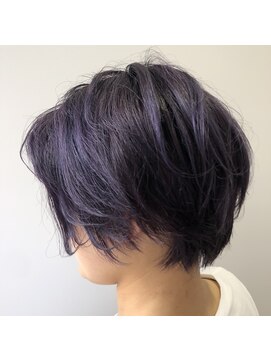 リースリー(Re.3 connecting beauty) デザインカラー　ラベンダーアッシュ