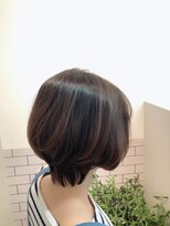 ザ ラフター バイ ラブズ ラフズ 戸畑朝日ヶ丘店(THE LAUGHTER by Loves Laughs) 大人可愛いショートボブ(右サイド)