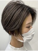博多　ハイライトくびれショート