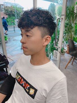 シェル 吉祥寺(shell) 前下がりマッシュ☆ハイスパイラルパーマ