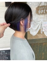 ヘアーガーデン シュシュ(hair garden chou chou) インナーブルーベリーパープル