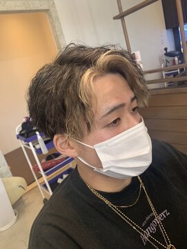ラ メール ヘア デザイン(La mer HAIR DESIGN) メンズ■フェイスフレーミング×ツイストパーマ