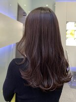 ブリーチなし × ラベンダーグレー Hair Design Collet Ginza