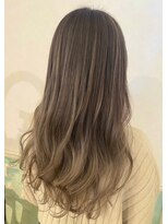 ヘアーサロン リアン 熊谷2号店(hair salon Rien) 逆バレイヤージュグレージュ☆