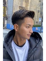 イケメン爽やかヘアビジネスマンに似合う髪型日本橋茅場町床屋