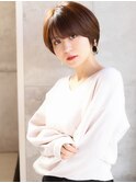 ボブミディアム髪型ストレートパーマ /20代/30代/40代/表参道