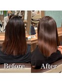 【谷口限定】髪質改善縮毛矯正+カット+美髪トリートメント