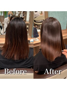 アッシュ 茗荷谷店(Ash) 【谷口限定】髪質改善縮毛矯正+カット+美髪トリートメント