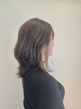 エリア 三条店(area) グレージュイヤリングカラー