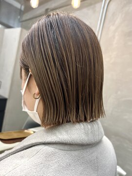 テトヘアー(teto hair) 切りっぱなしボブ、ボブ、パッツン