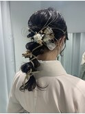 卒業式ヘアセット