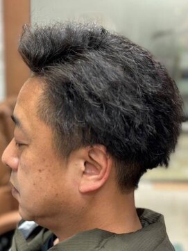 アポロカットステージ 相模大野店 アップバング/ツーブロックマッシュ<理容室>[メンズ/相模大野]