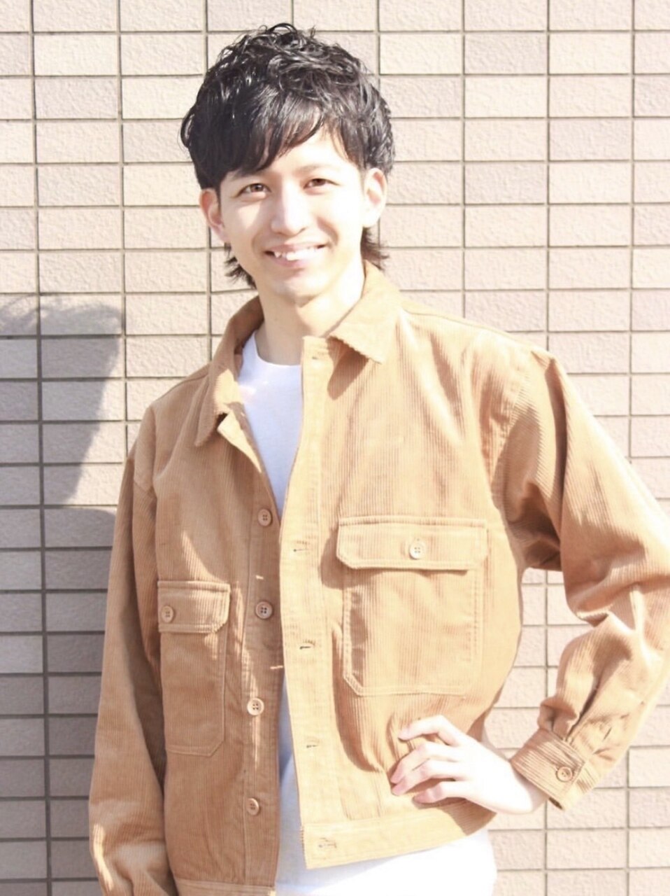 CD テケッツノパ 美容師 SHIMA HITHAIR -September- > . [ NUDIE greige×layer cut